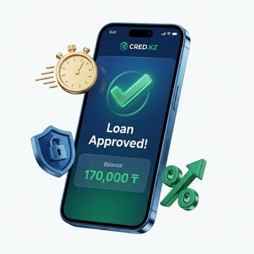Мобильное приложение CRED.KZ